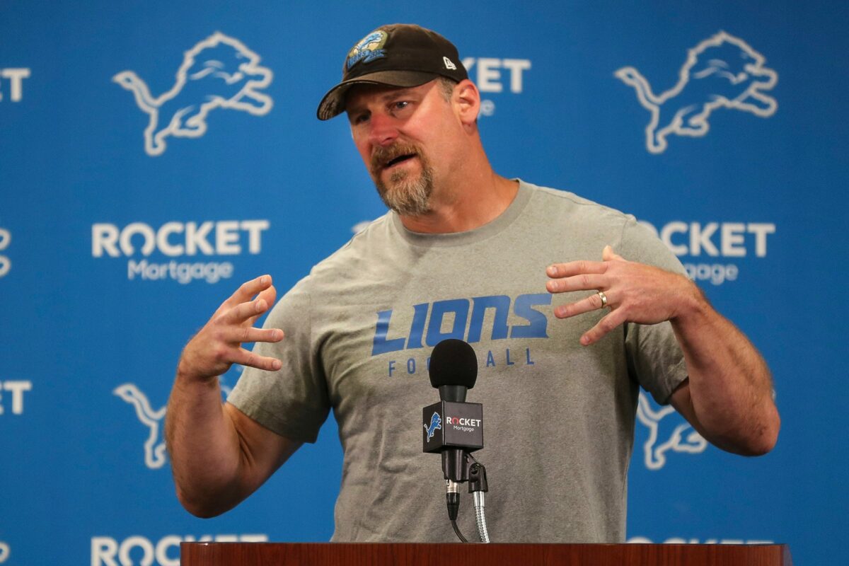 Dan Campbell hints at an unusual solution to the Lions RB depth issues