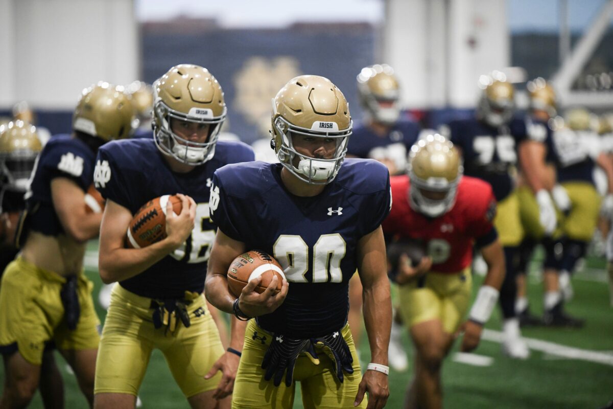 Notre Dame football: Irish wide receiver earns scholarship