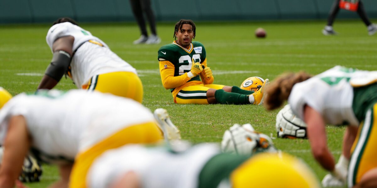 Packers CB Jaire Alexander misses practice with back injury, considered day to day