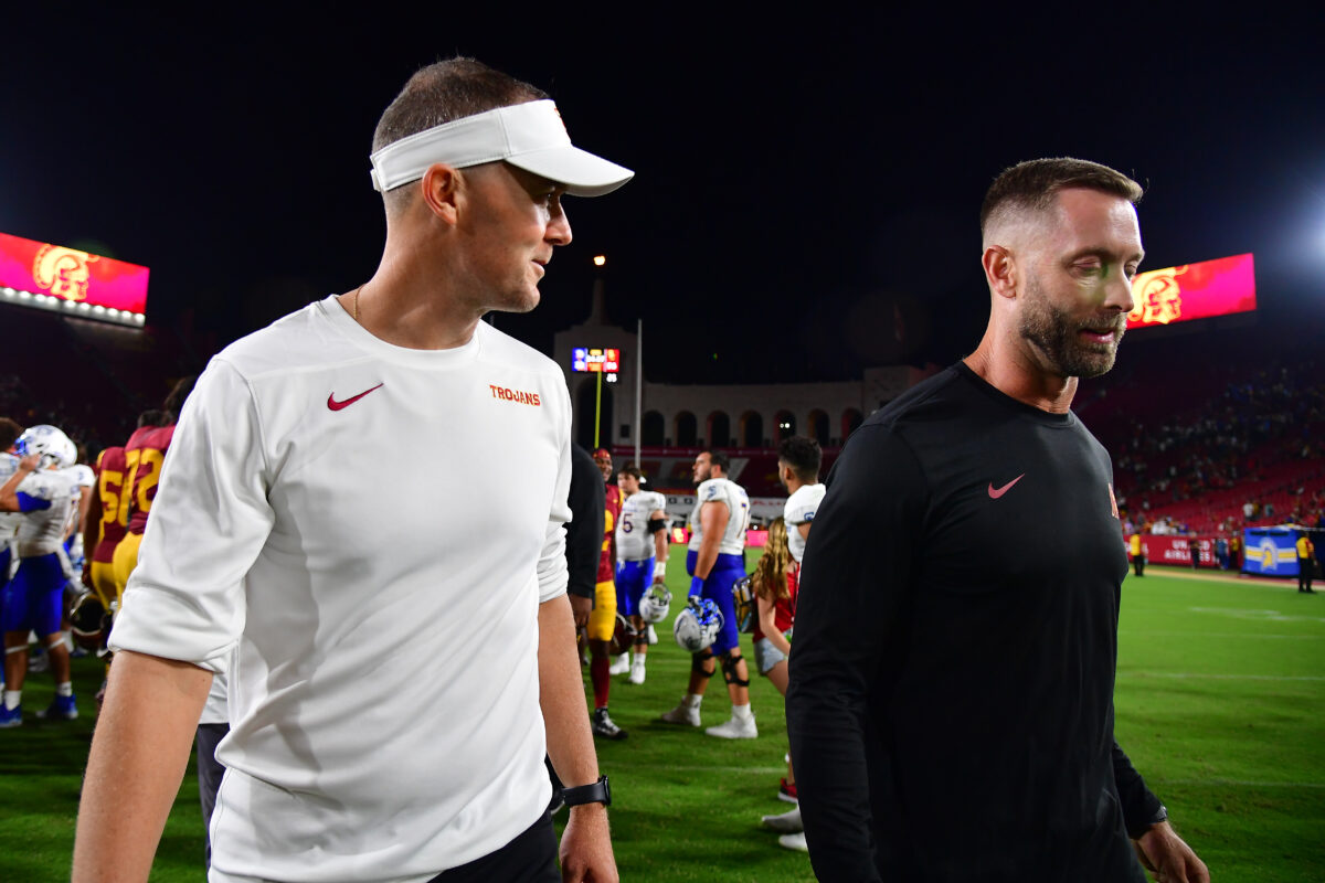 Lincoln Riley misses two practices, Kliff Kingsbury could be promoted