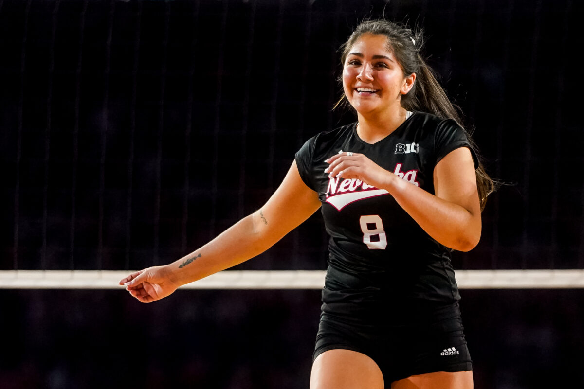 Husker volleyball player earns Big Ten Defensive Player of the Week