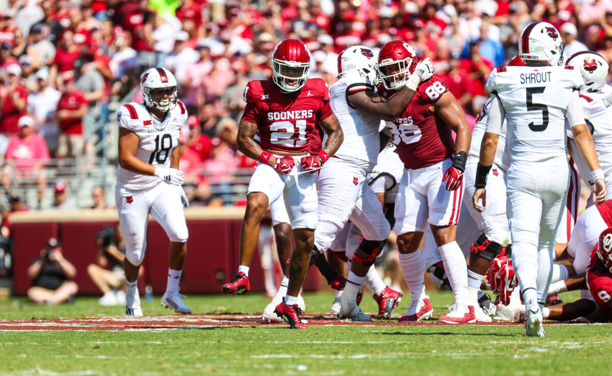 Oklahoma Sooners name captains for week 8 contest with UCF Knights