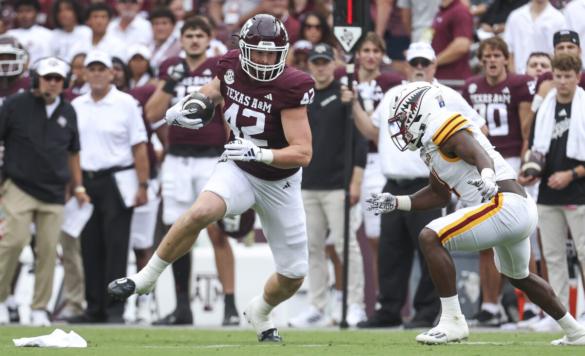 Texas A&M Tight end Max Wright is confident that the Aggies can turn things around in the second half of the season