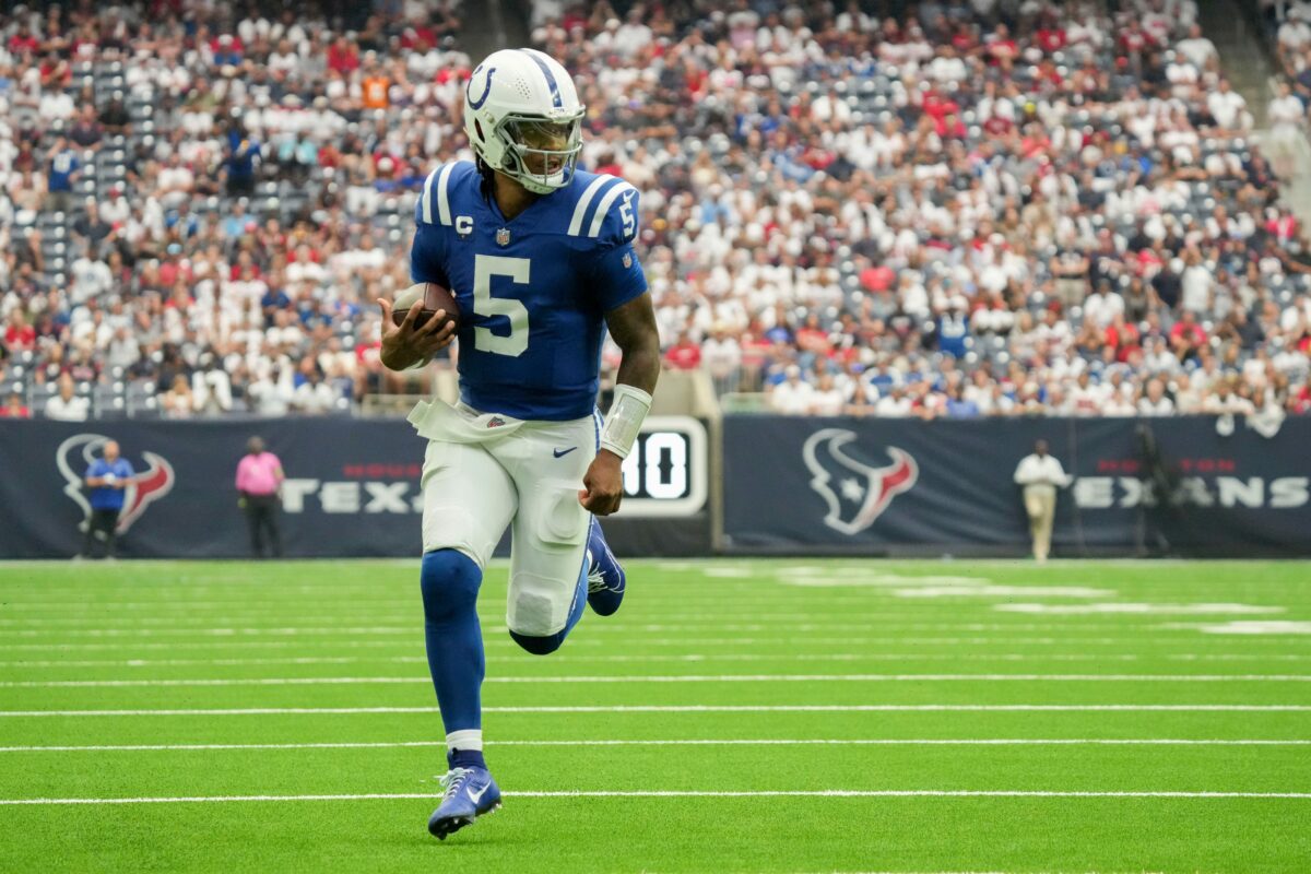 Colts rookie QB Anthony Richardson placed on I.R.