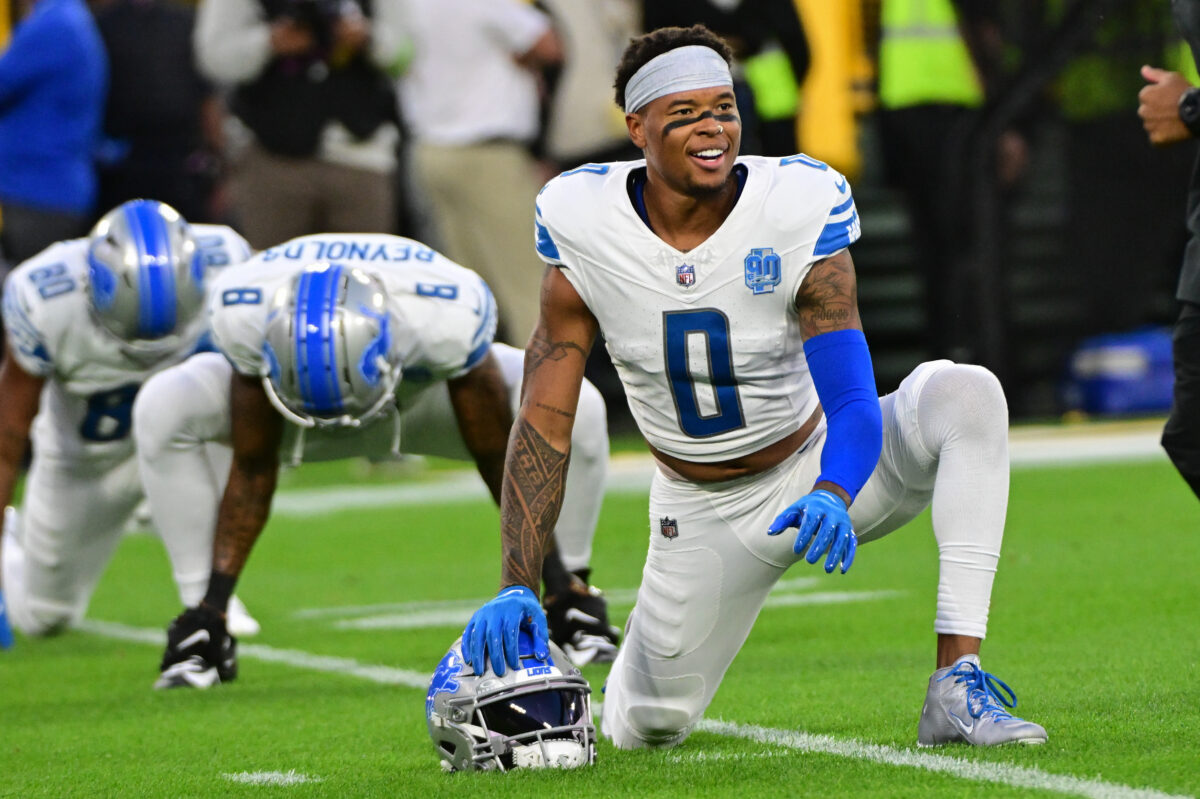 Lions WR Marvin Jones Jr.’s status remains up in the air