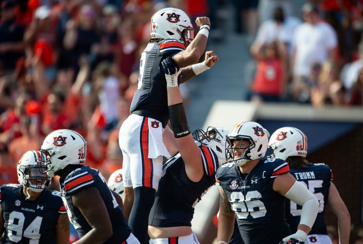 Despite loss, Auburn takes giant step forward in USA TODAY Sports’ re-rank