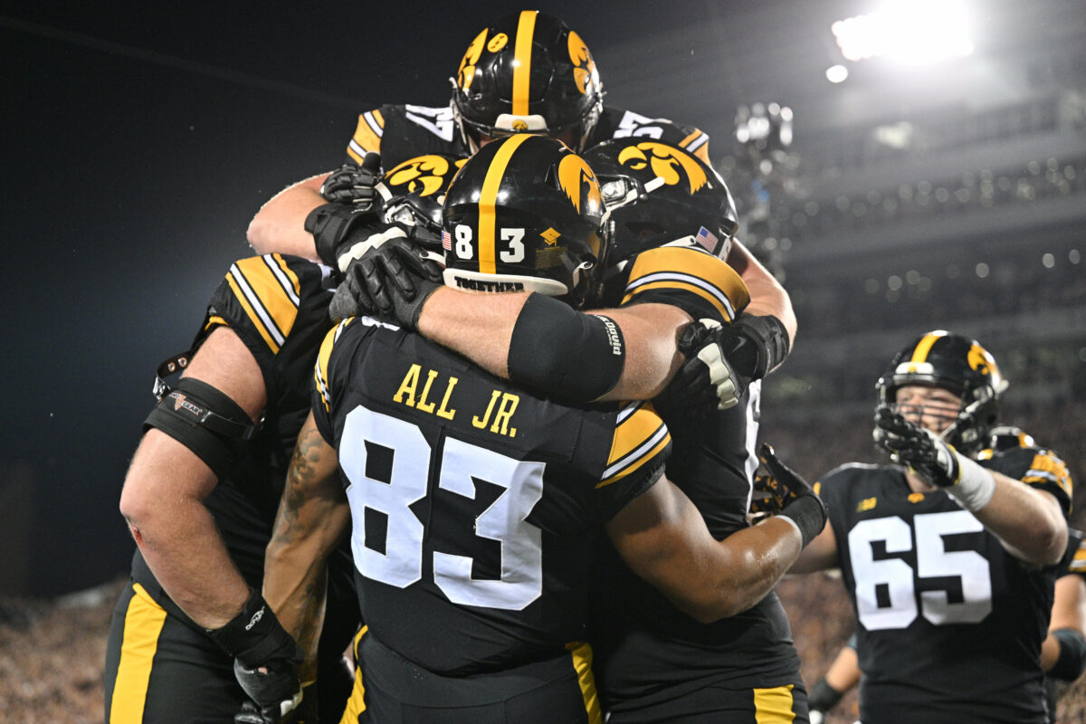 A look at the updated SP+ rankings for the Iowa Hawkeyes at the halfway point