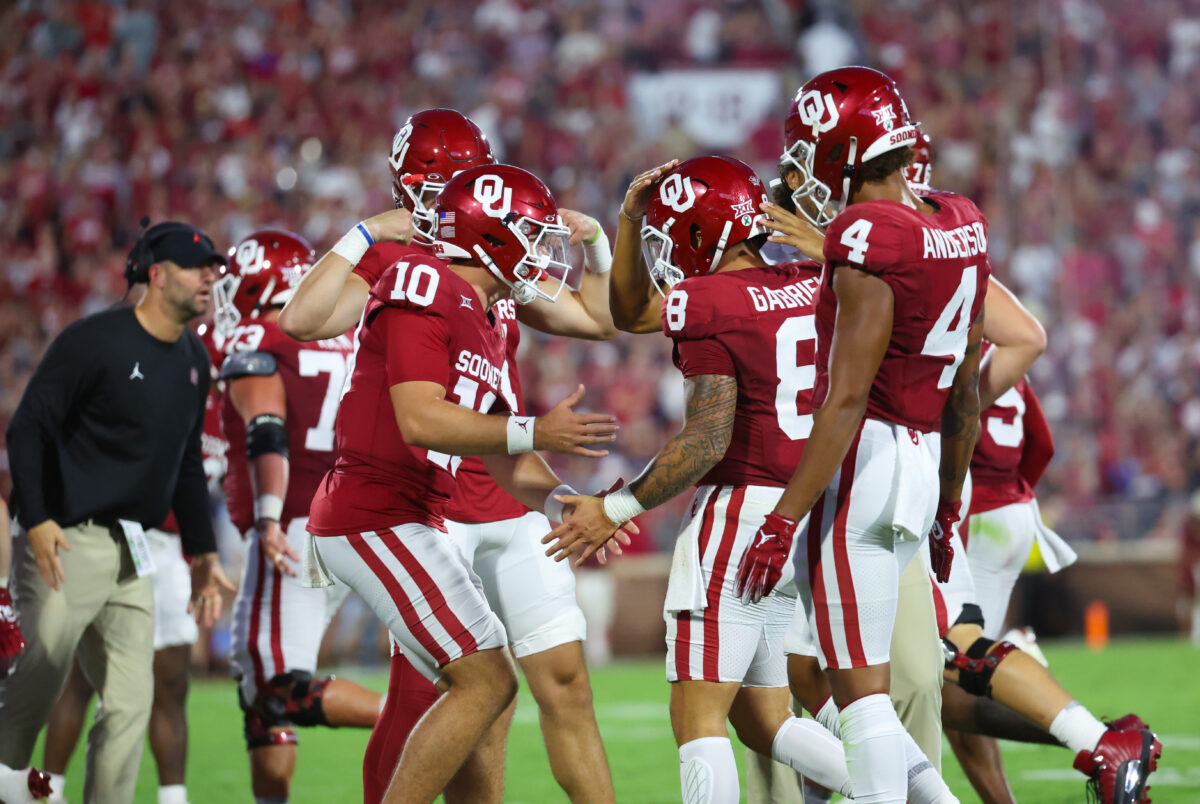 Oklahoma players hint at confidence about Texas game after Iowa State