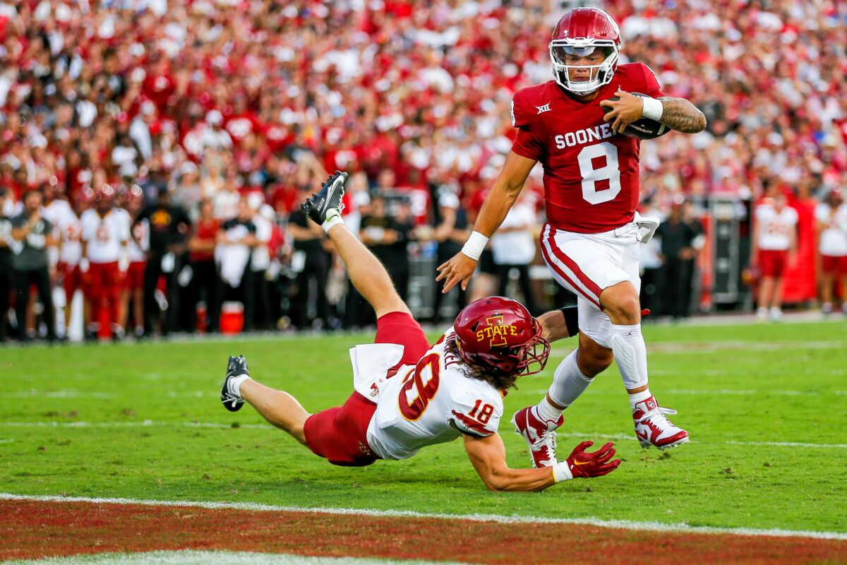 ‘You couldn’t write it up better’: Dillon Gabriel on the Sooners staying hot offensively