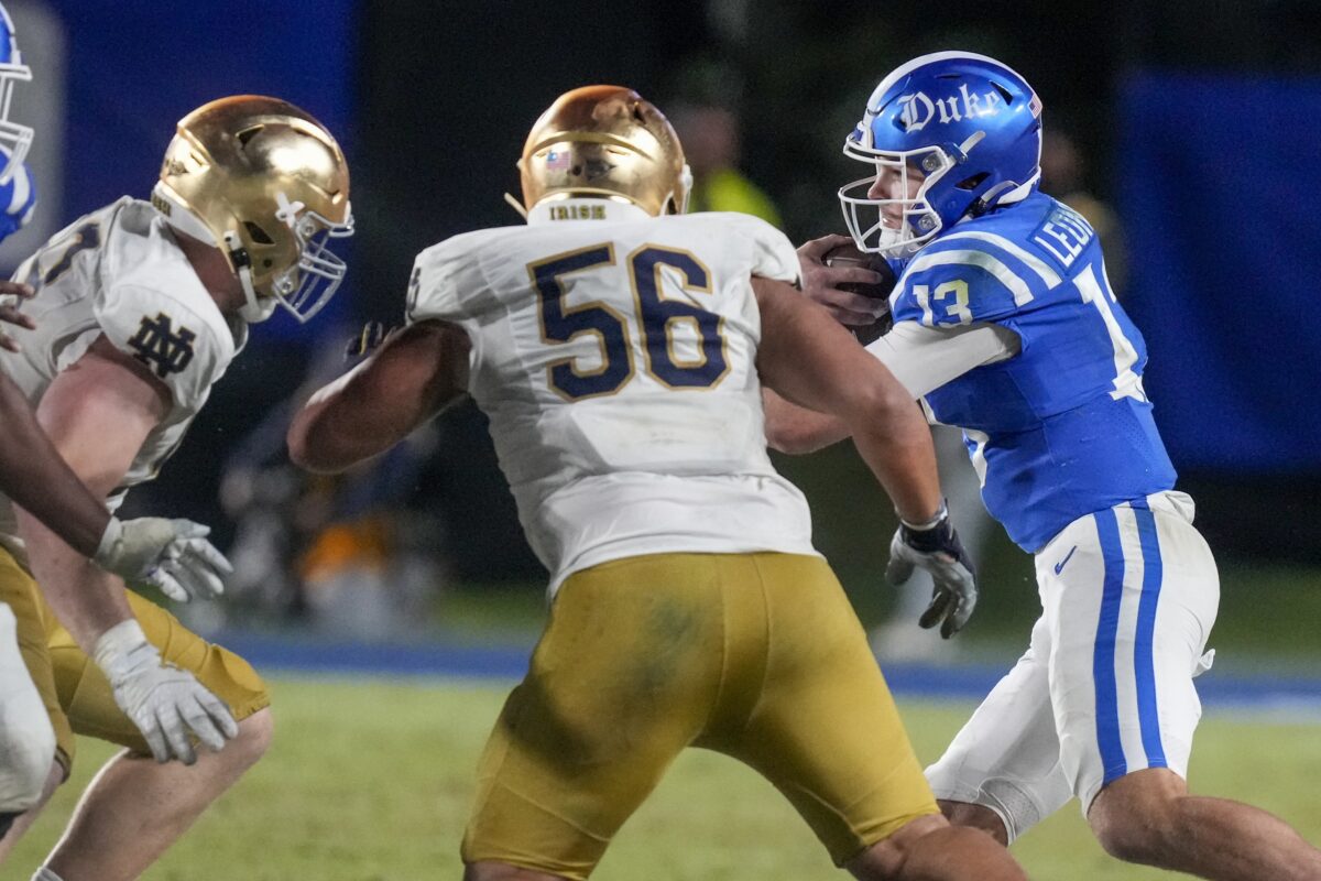 Triple-(Howard)Cross: Notre Dame’s defensive tackle get’s two more national awards