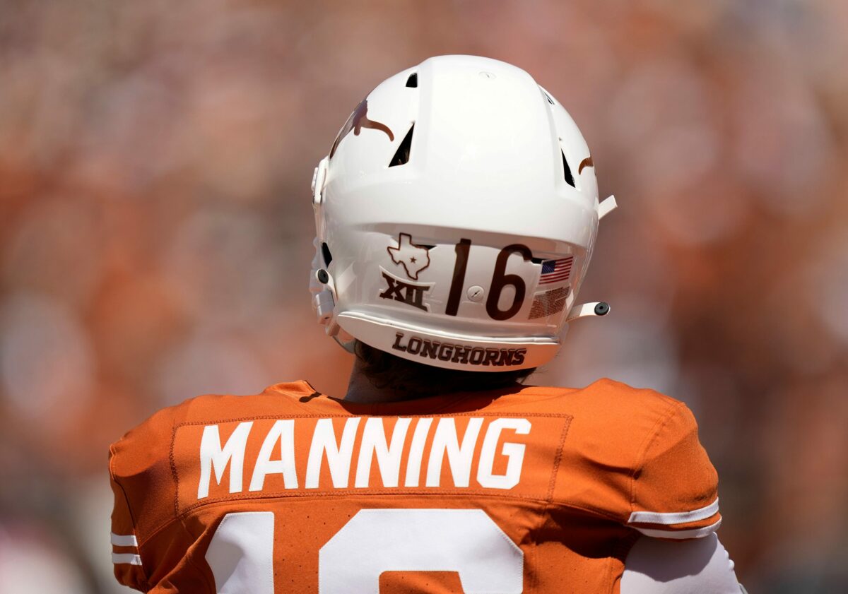 Could we see Arch Manning on the field for Texas?