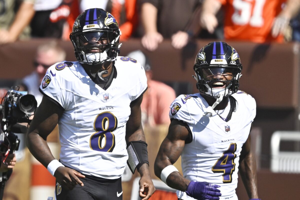 Ravens PFF grades: Best offensive performers through the first quarter of the season