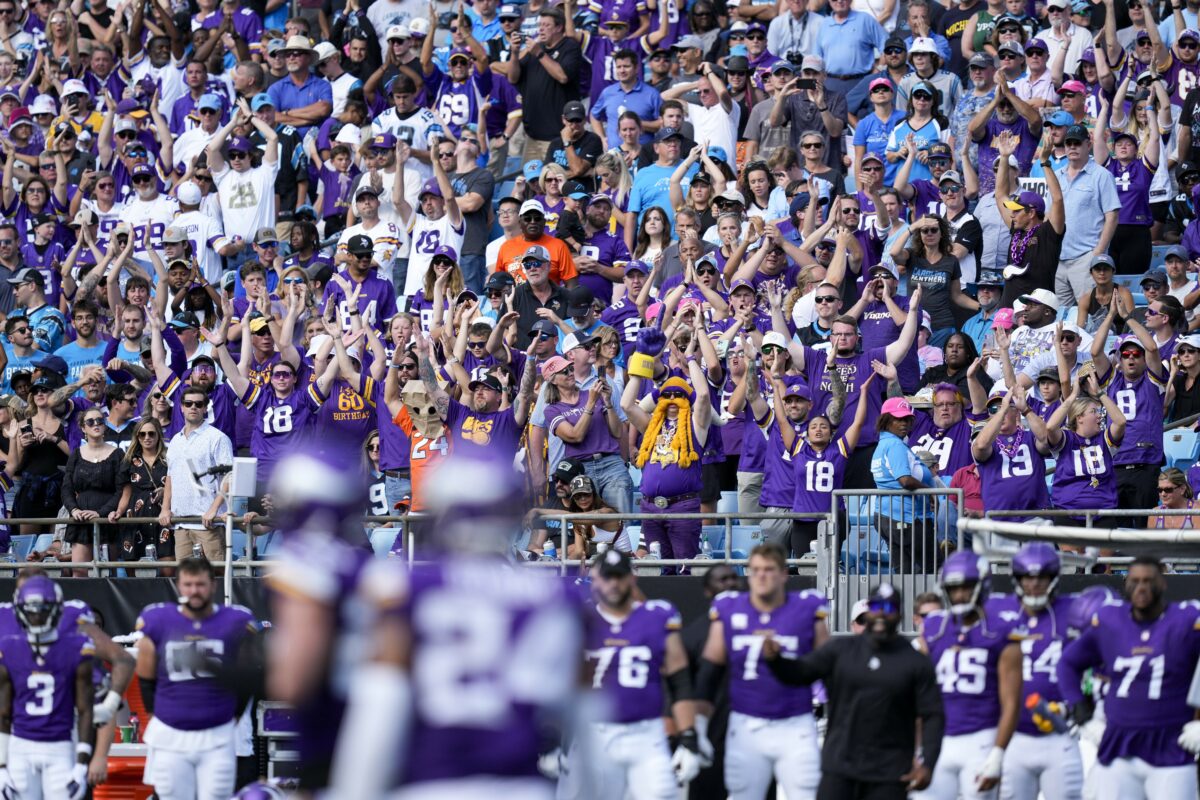 Stock up, Stock down from Vikings Week 4 win vs. Panthers