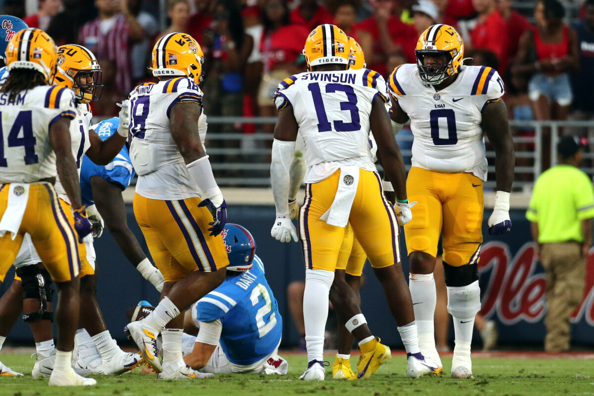 LSU making some changes on the defensive line