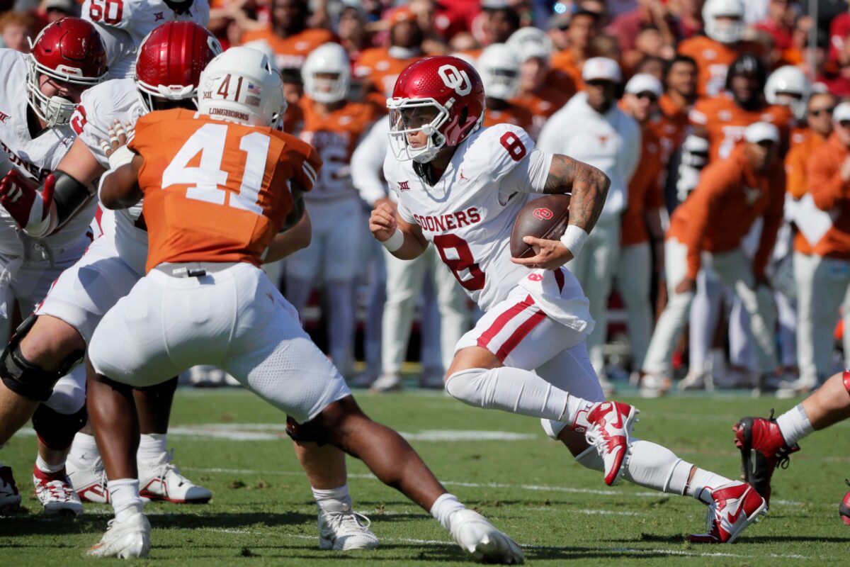 Texas defense disappears in heartbreaking loss to Oklahoma