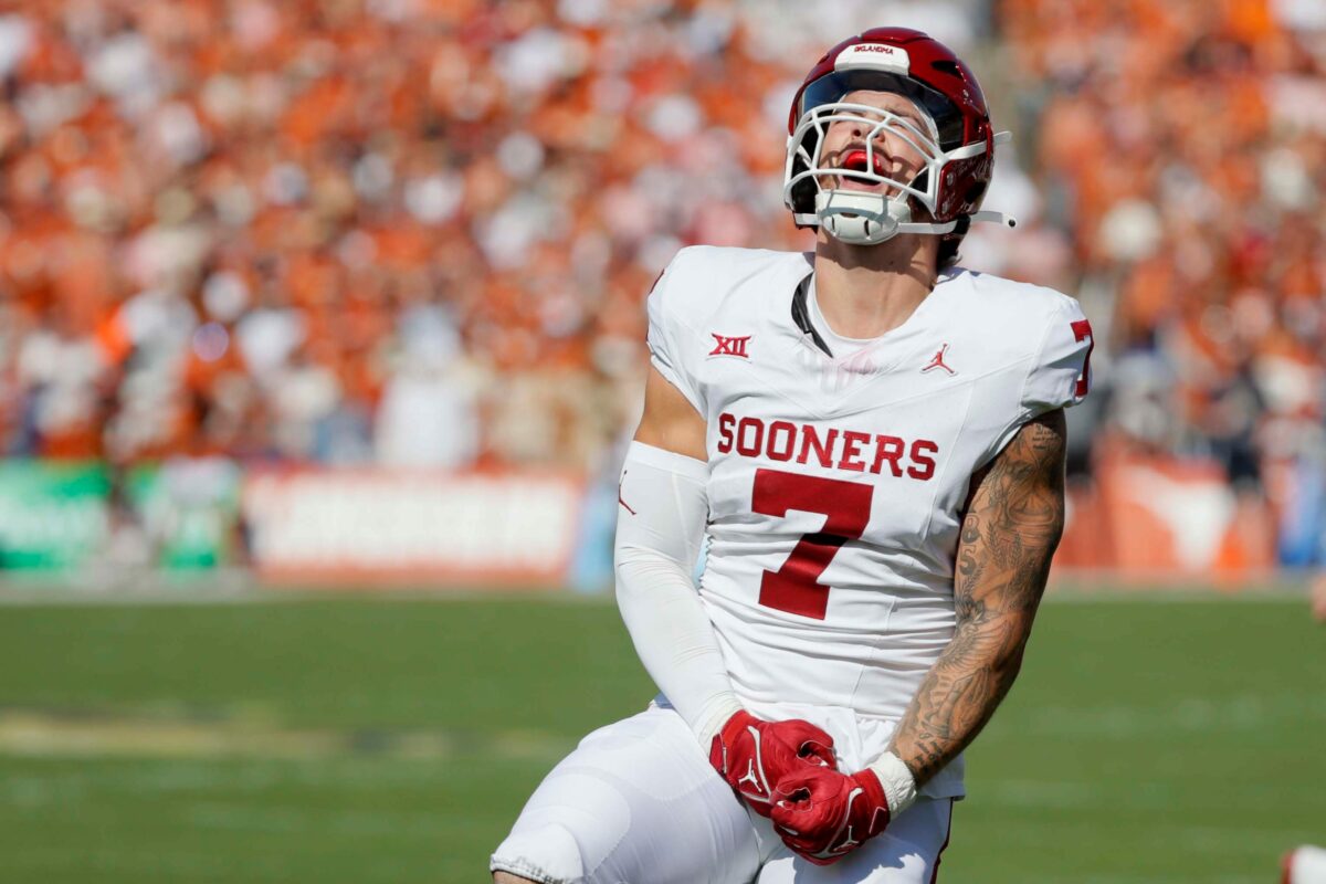 Oklahoma Sooners name captains for Week 9 contest with Kansas Jayhawks