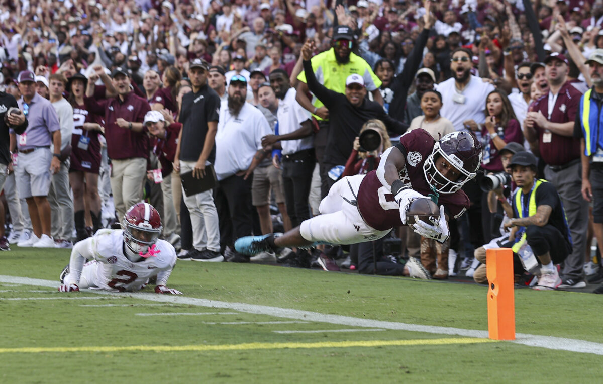 ‘It’s a tough loss. I still believe in my guys.’ Ainias Smith and Bryce Anderson reflect on Texas A&M’s loss to Alabama