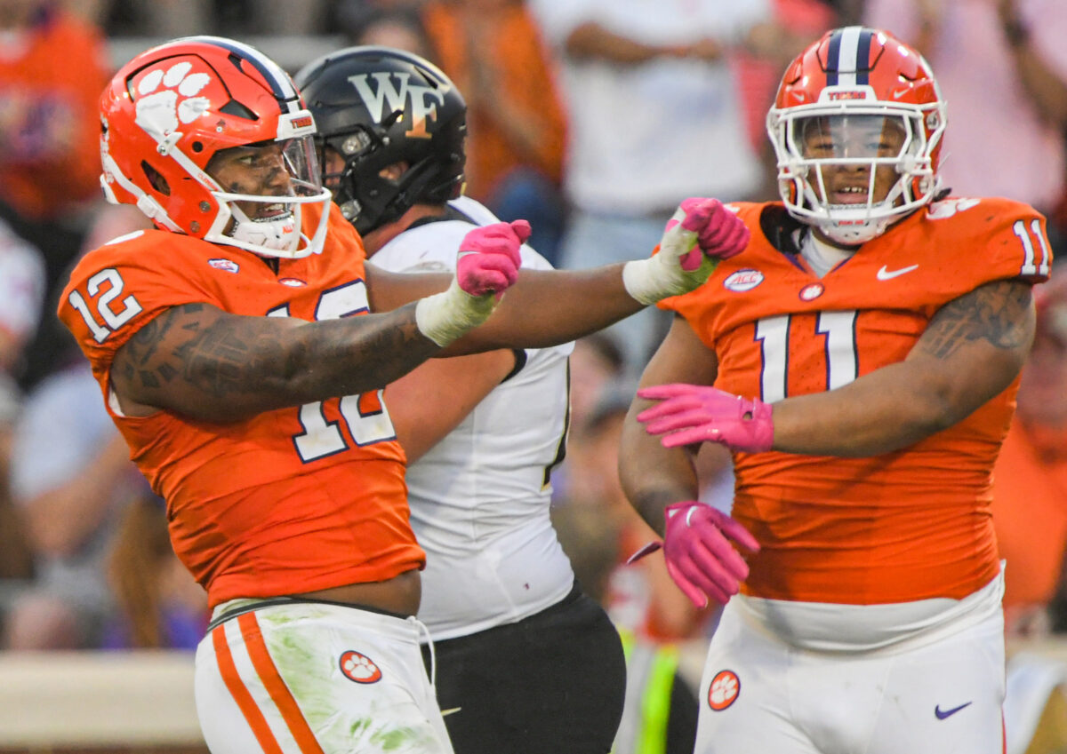 Clemson’s freshmen class is making a significant impact at the halfway point of the season