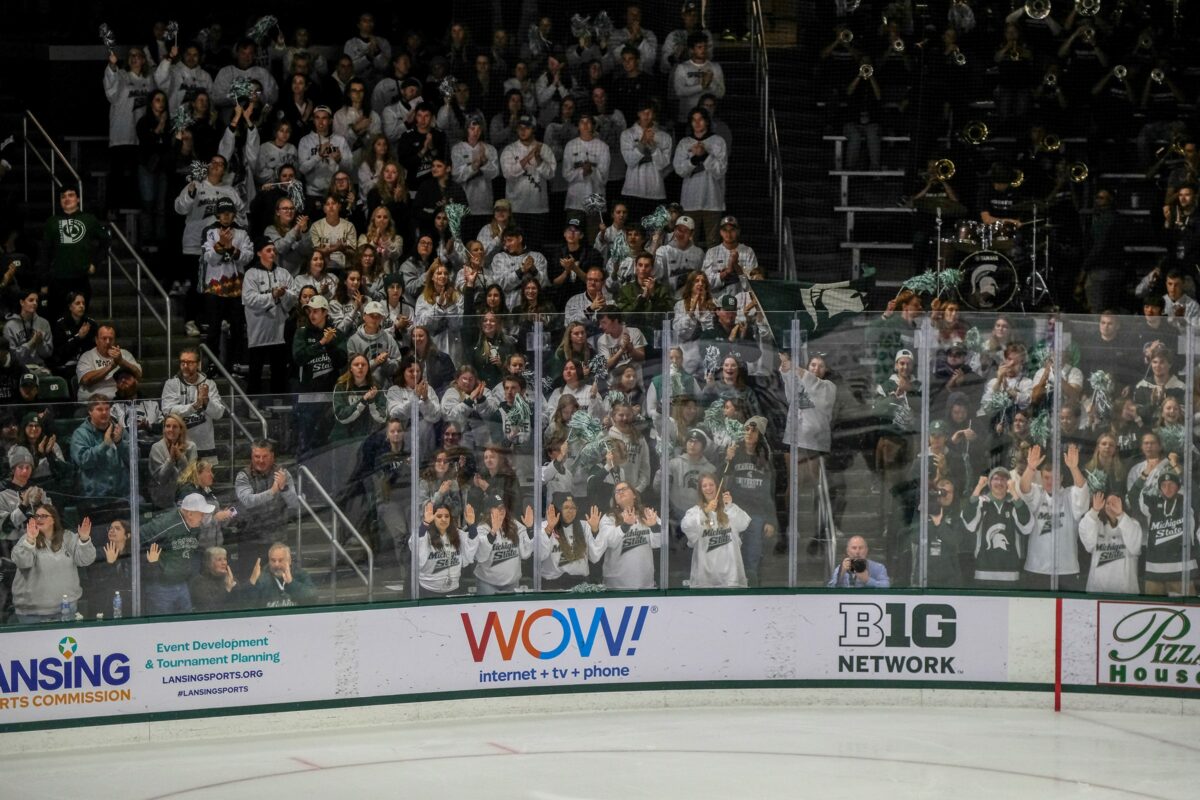 Michigan State hockey checks in at No. 8 in latest poll