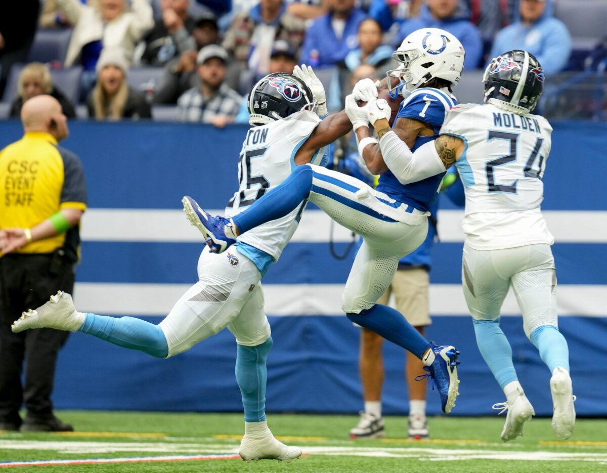 Josh Downs nearly hits century mark in receiving yards during Colts’ victory