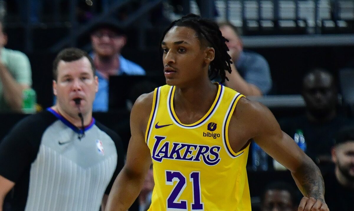 Lakers assign rookie Maxwell Lewis to the G League