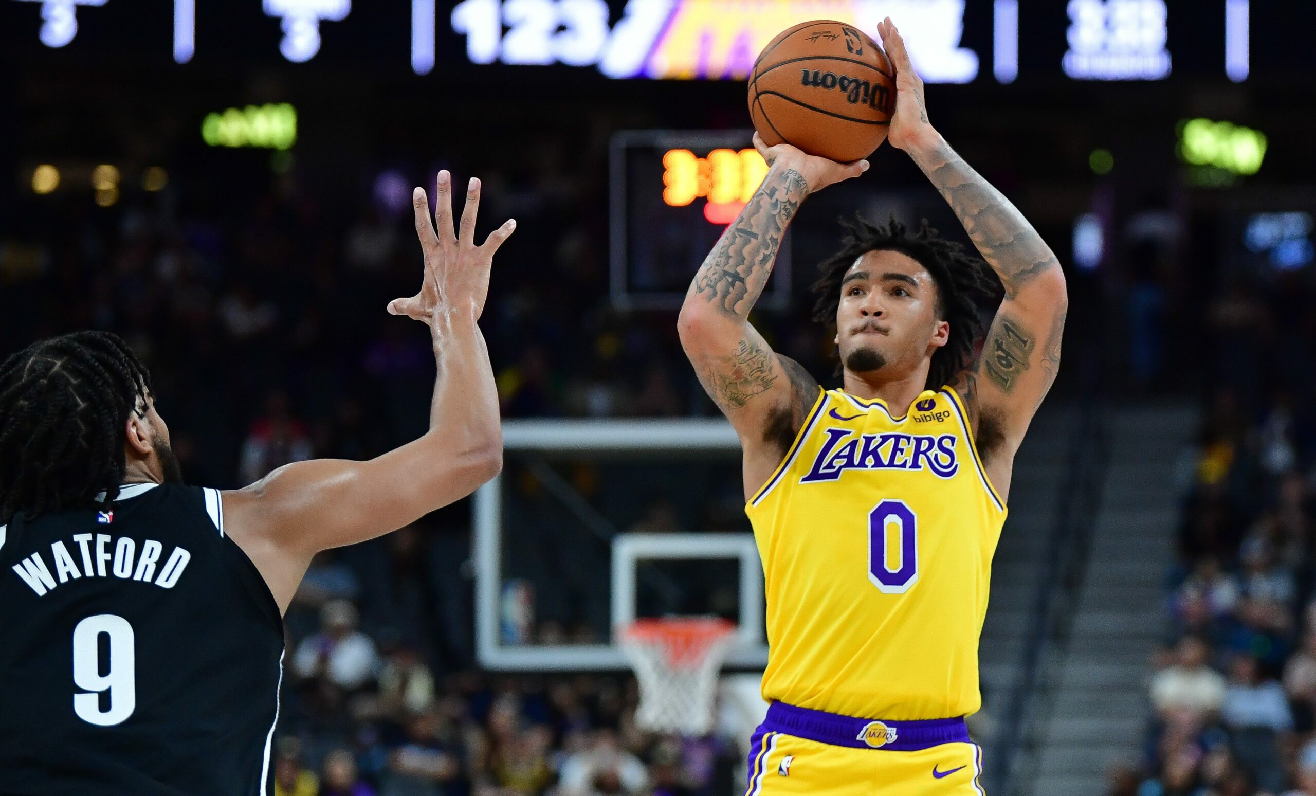 Lakers’ Jalen Hood-Schifino to miss 10 days with knee injury
