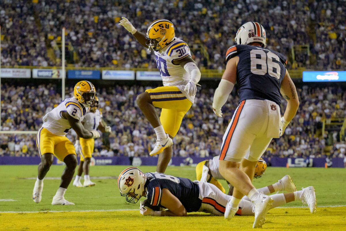 Brian Kelly discusses what changed for the LSU defense this week