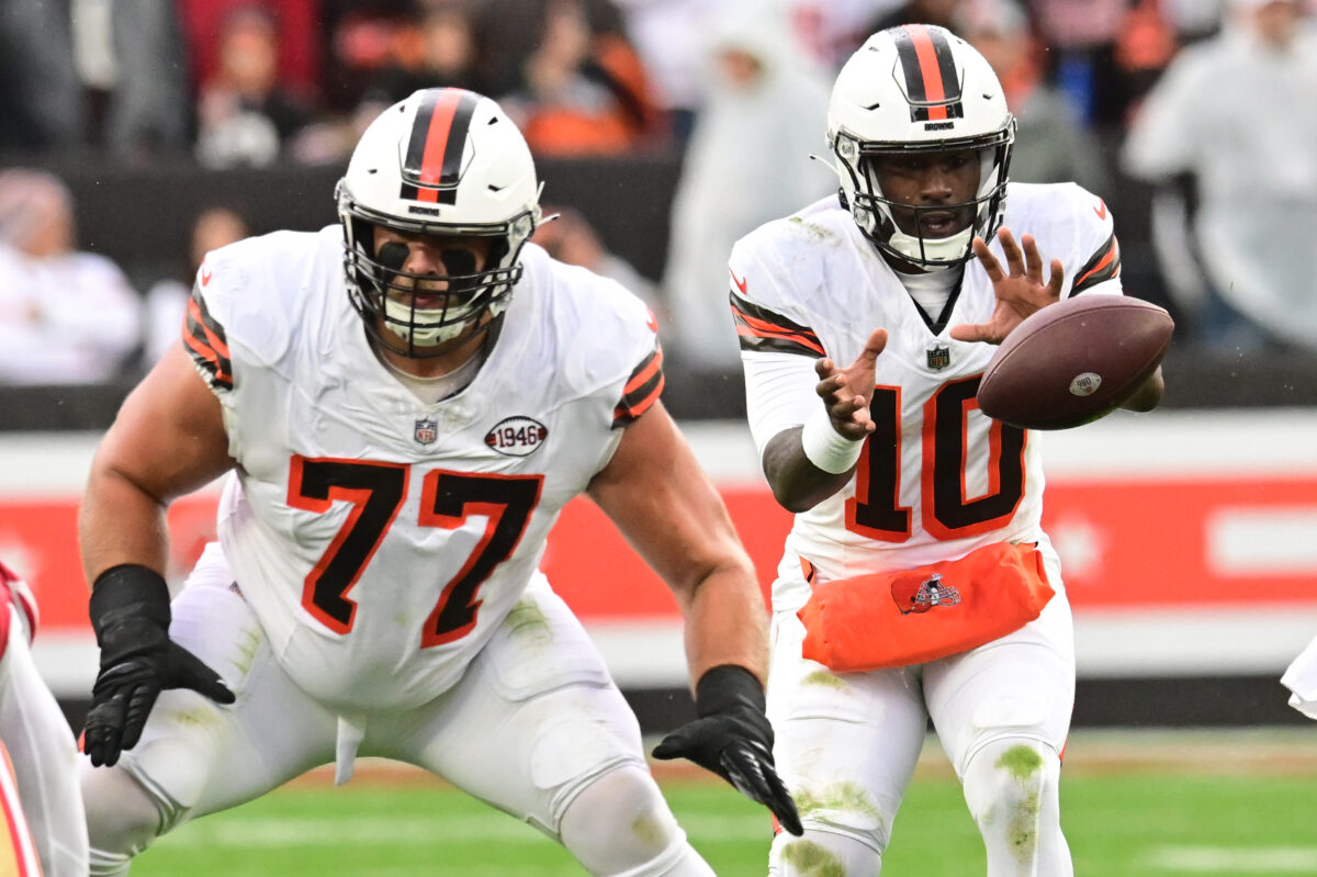 LOOK: Browns’ 55-man gameday roster after two PS elevations vs. Seahawks