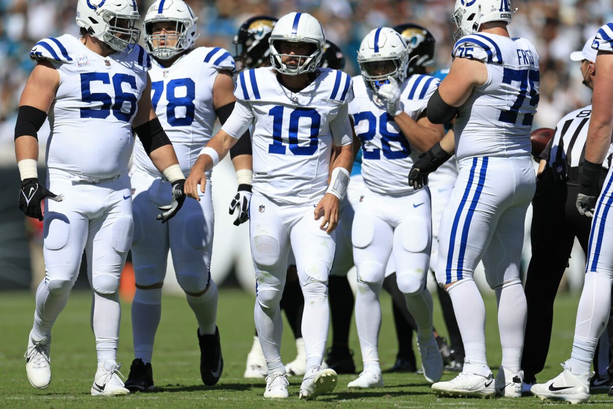 Colts’ snap count analysis from Week 6 loss to Jaguars