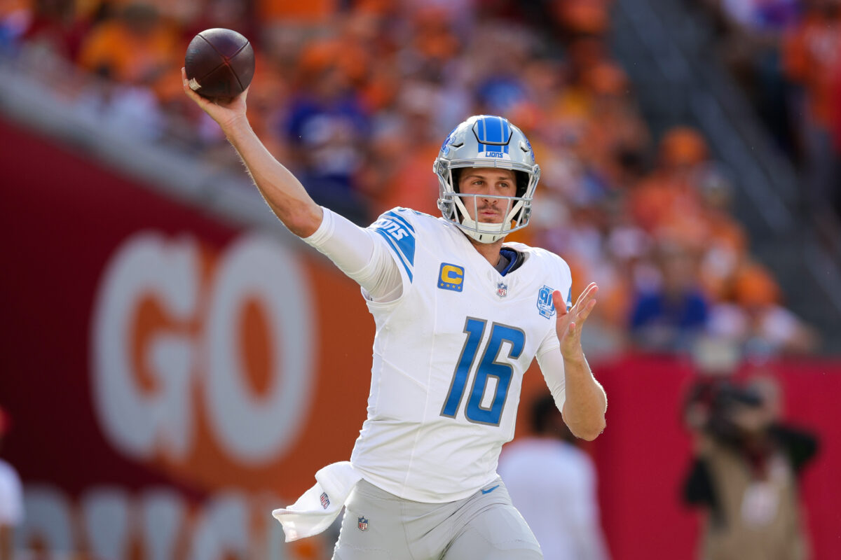 Detroit Lions Film Review: Jared Goff passing touchdowns against the Buccaneers