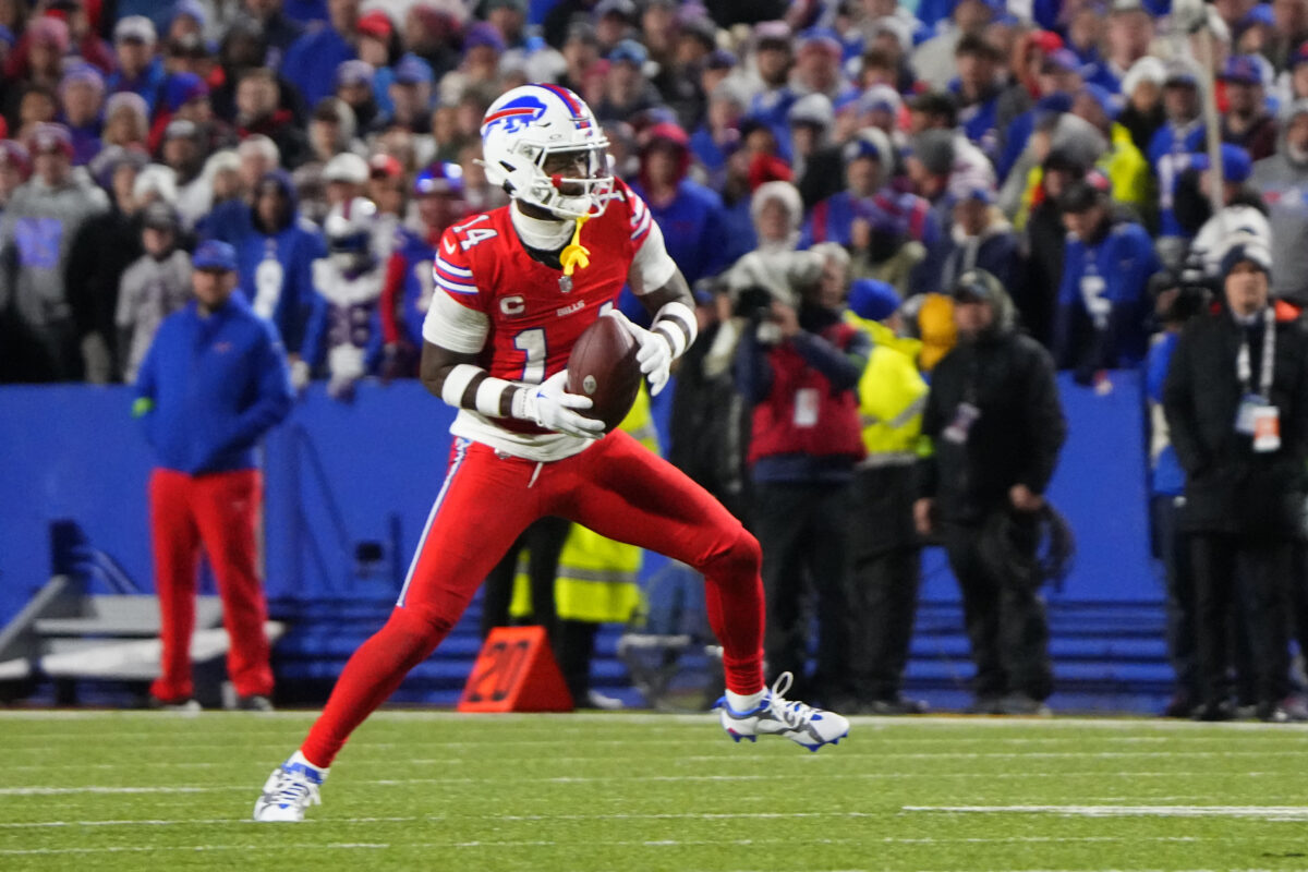 Bills’ Stefon Diggs’ route tree vs. the Giants looks crazy