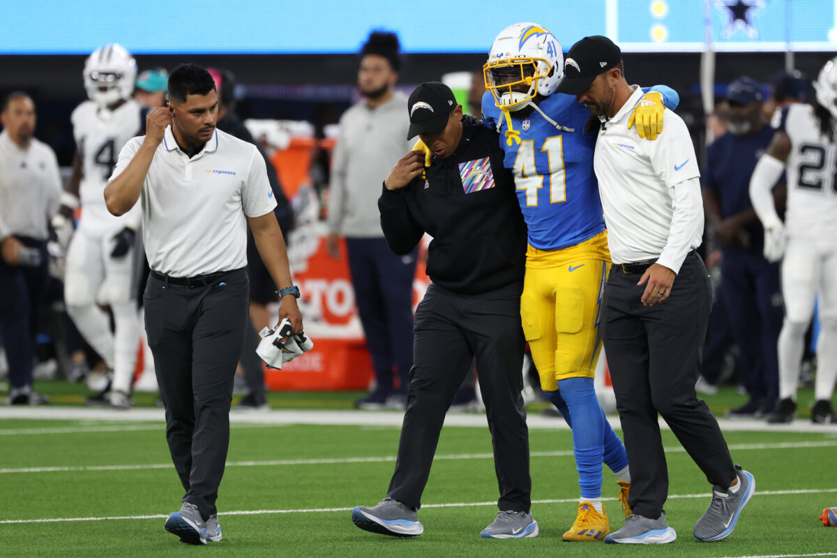 Chargers’ Raheem Layne out for season with torn ACL