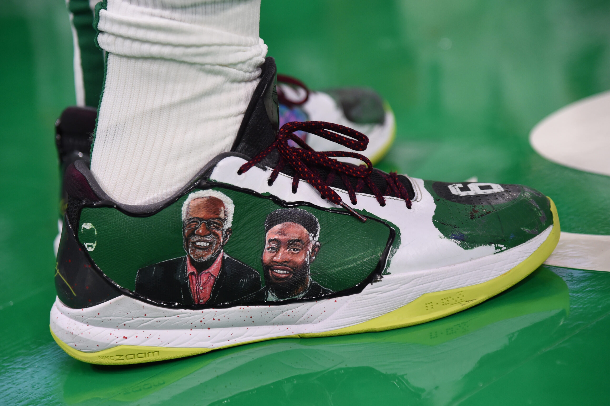 A history of Boston Celtics forward Jaylen Brown’s sneakers in photos