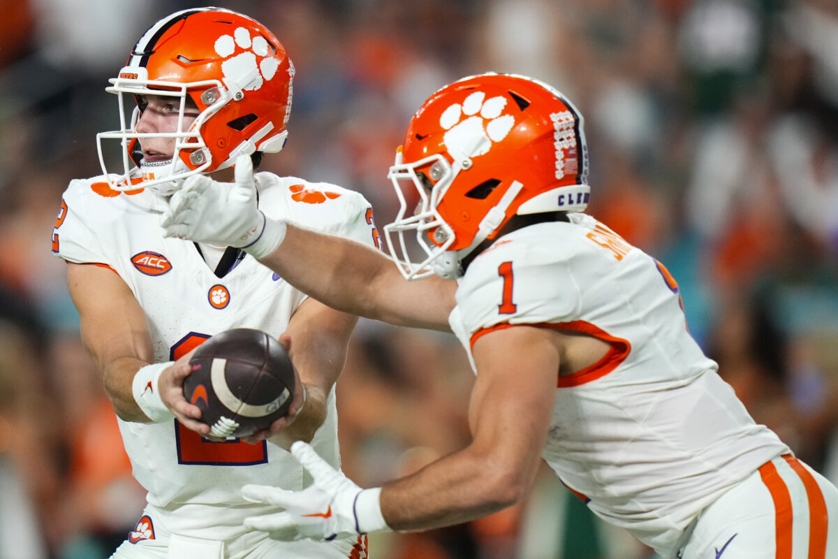 Game time announced for Clemson vs. Georgia Tech