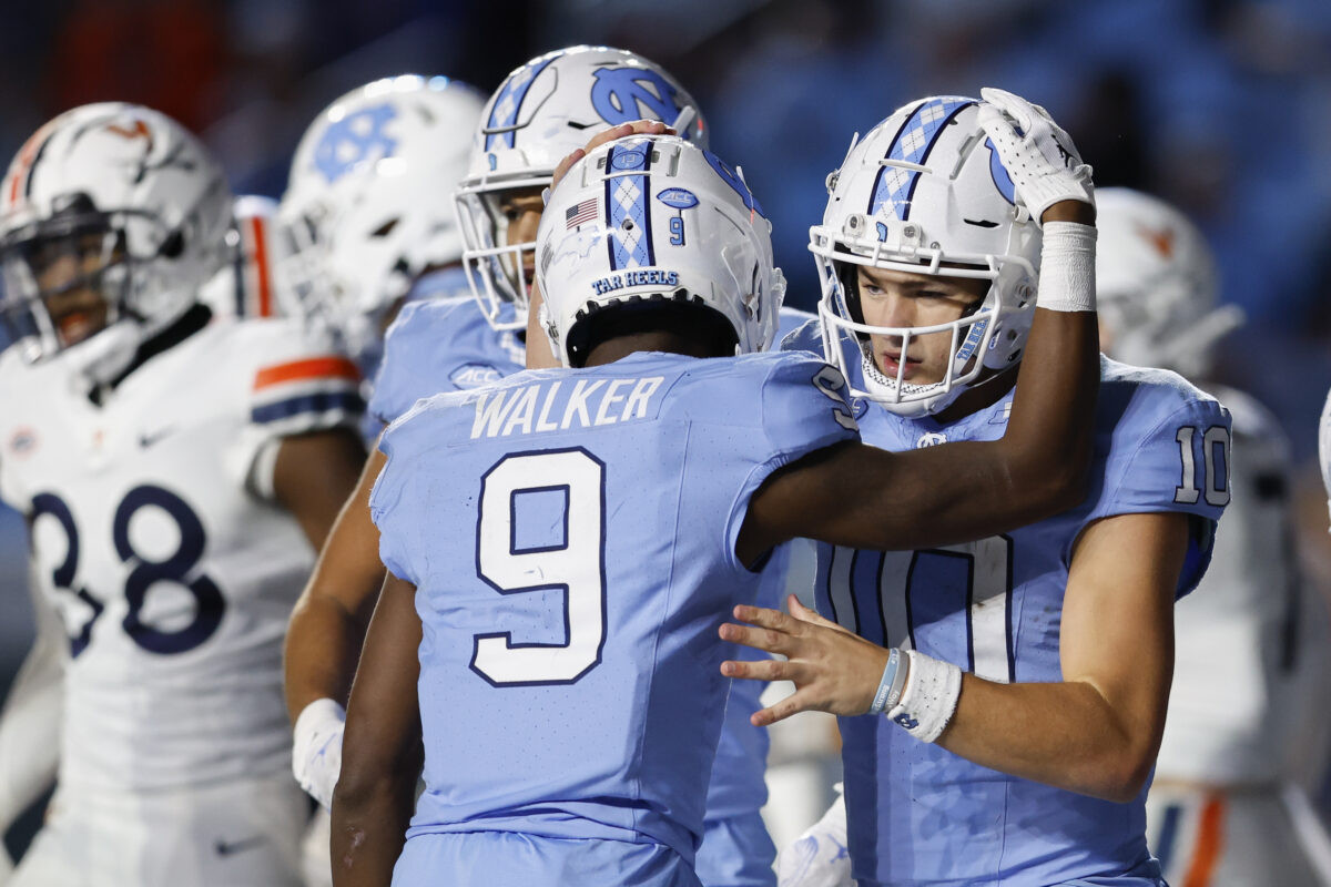 Tar Heels fall several spots in latest AP Poll after loss to unranked UVA