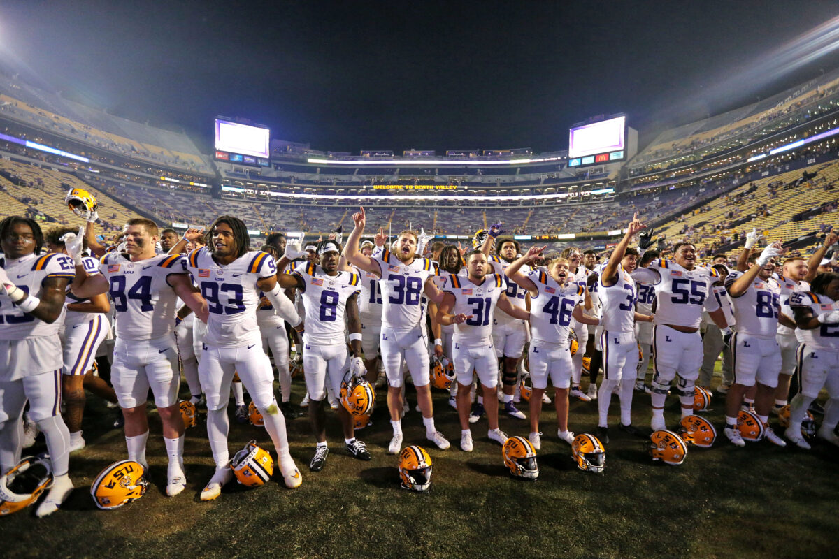 LSU trending up in ESPN’s SP+ rankings after Army win