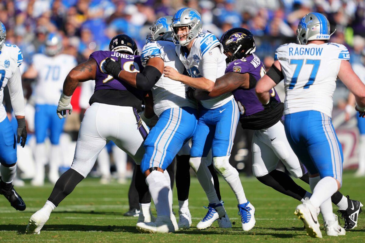 Takeaways and observations from Ravens 38-6 win over Lions in Week 7