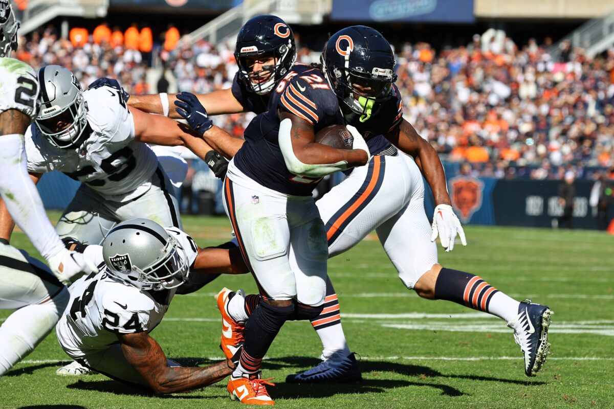 Missed tackles were huge problem for Raiders in blowout loss to Bears