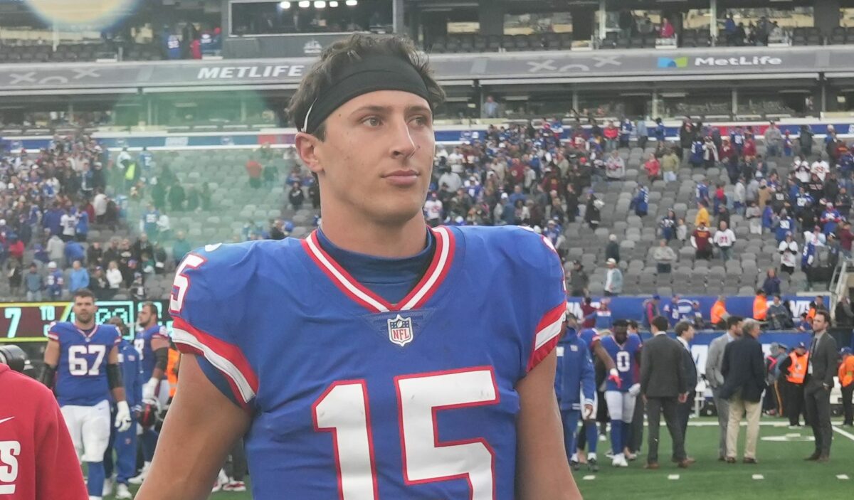 5 facts about Tommy DeVito, the Giants’ third-string QB replacing an injured Tyrod Taylor