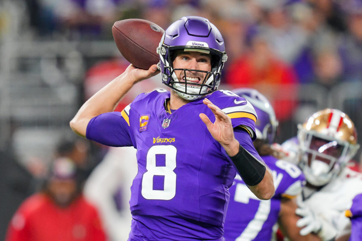 Twitter reacts to Vikings, Kirk Cousins’ prime time win over the 49ers