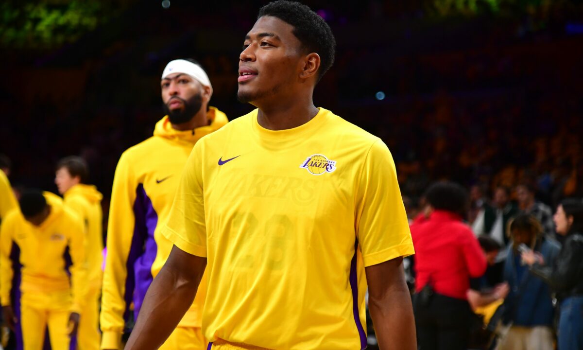 Rui Hachimura is doubtful for Wednesday’s Lakers vs. Clippers game