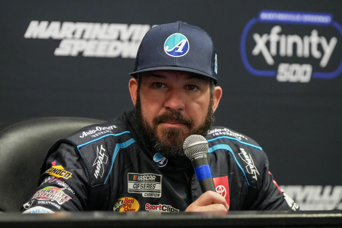 Martin Truex Jr. talks about his elimination from the 2023 NASCAR playoffs