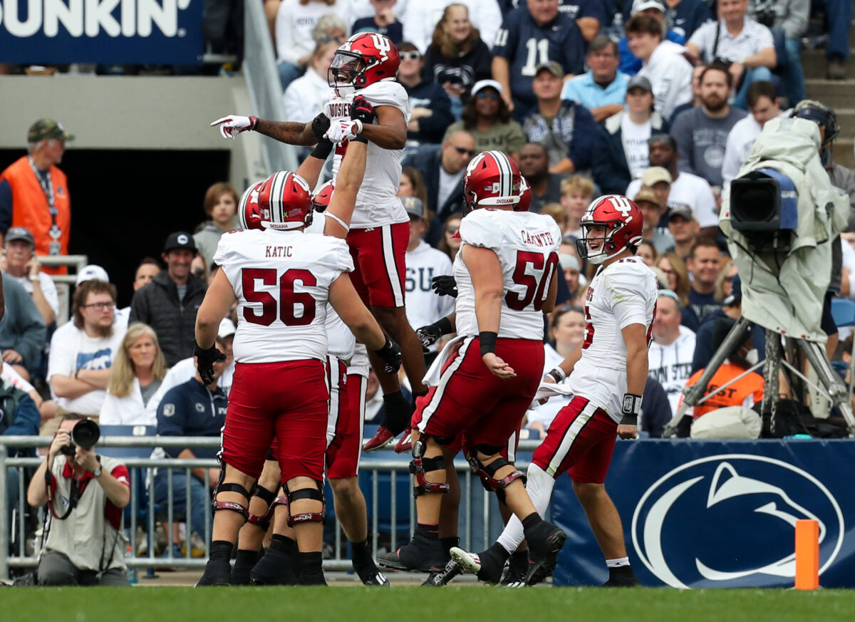 Indiana knots Penn State with help of 90-yard touchdown pass