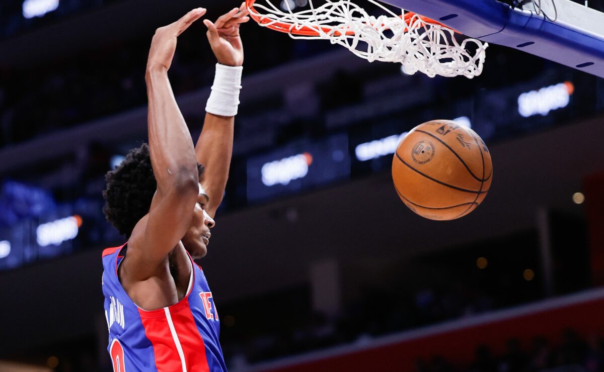 Pistons’ Monty Williams believes starting games will help Ausar Thompson