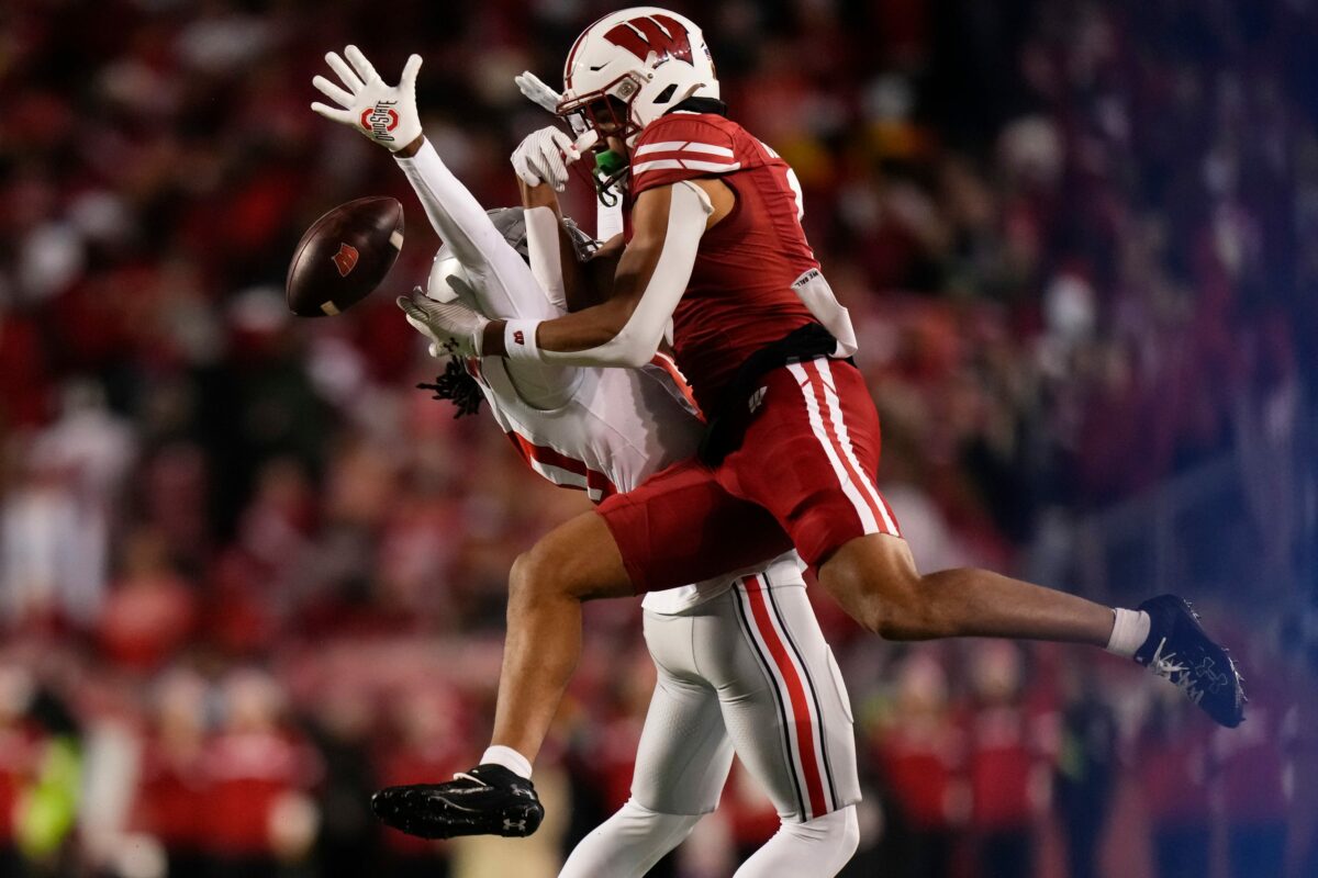 Pictures of Ohio State football’s victory over Wisconsin in Madison