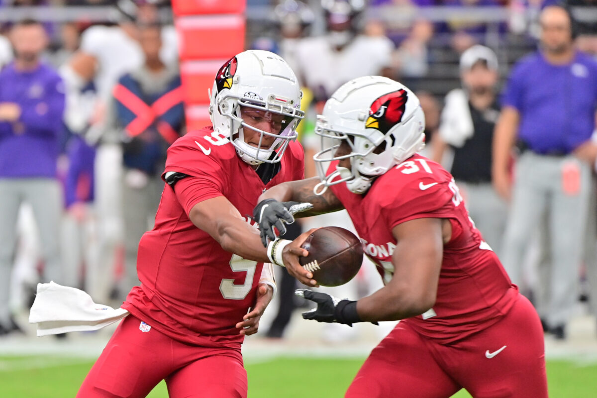 Cardinals’ Week 8 offensive snaps counts, observations vs. Ravens