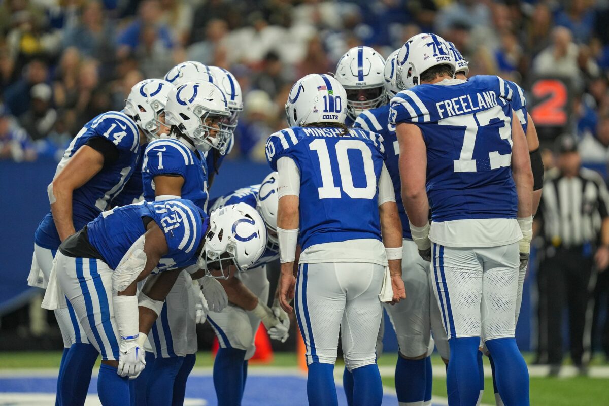 Colts’ snap count analysis from Week 8 loss to Saints