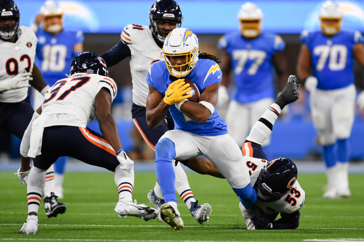 WR Quentin Johnston emerges on offense in Chargers’ win over Bears