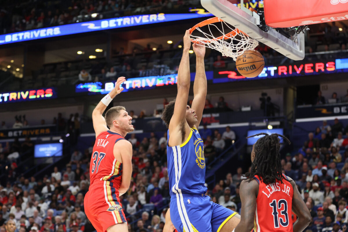 Rookie Report: Trayce Jackson-Davis records near double-double vs. Pelicans