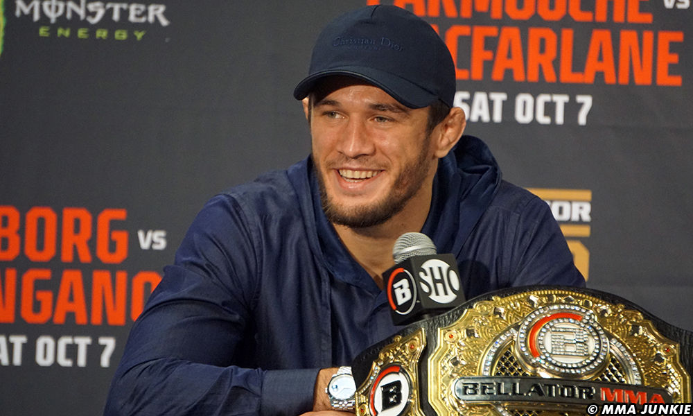 Usman Nurmagomedov not resting on his laurels after another flawless win at Bellator 300